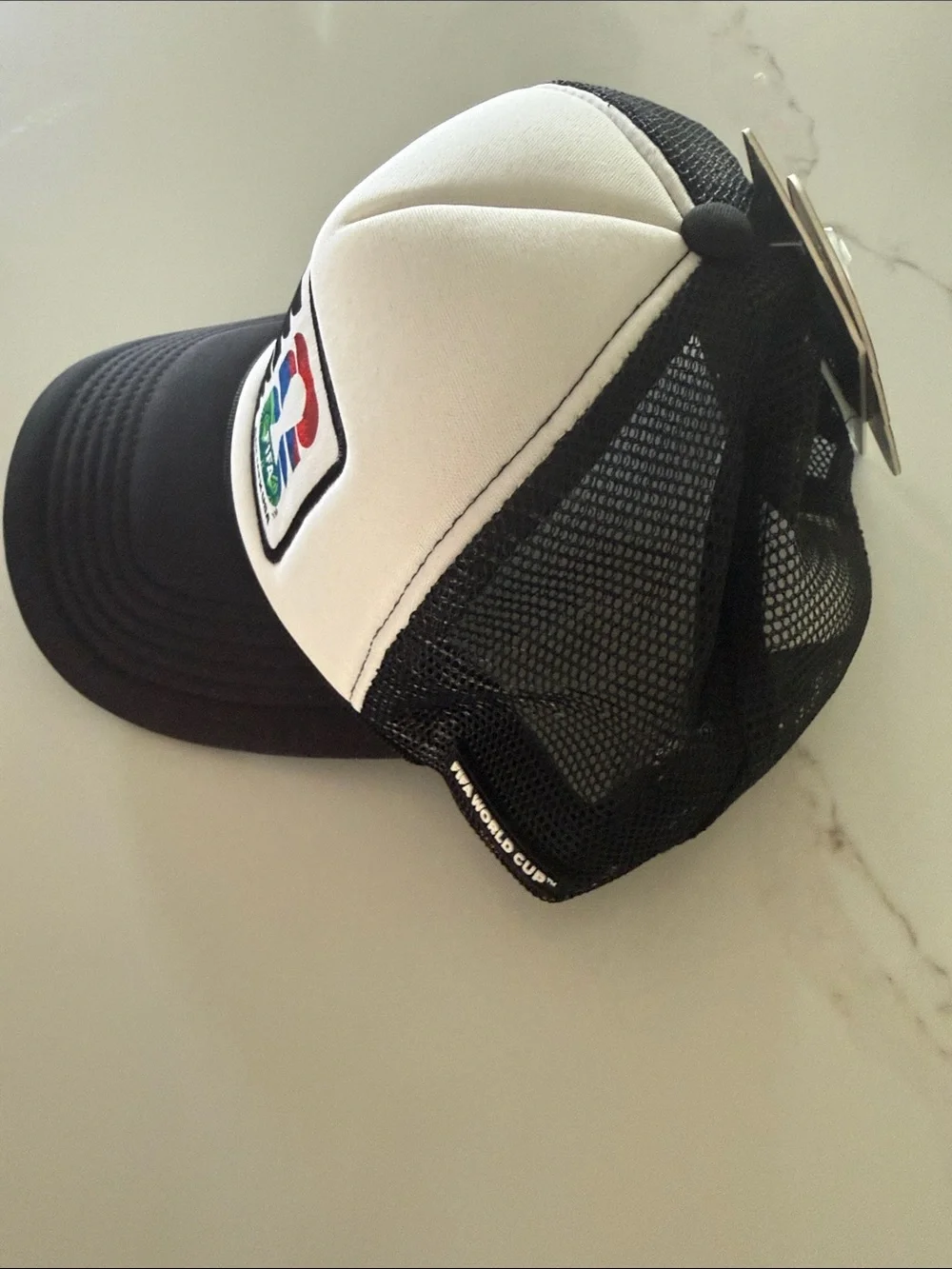 'We Are' Black & White FIFA World Cup Trucker Hat NWT - OS unisex